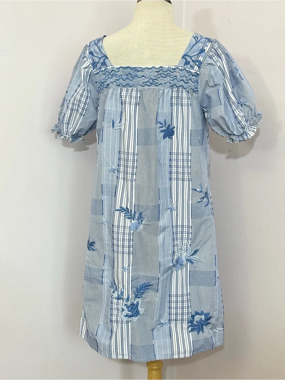 Johnny Was Marbella Square Neck Dress XS - Picture 7 of 13